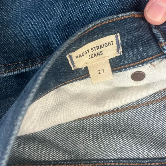 Madewell Baggy Straight Jeans - Picture 6 of 6